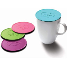 Capa de caneca de café de silicone livre BPA